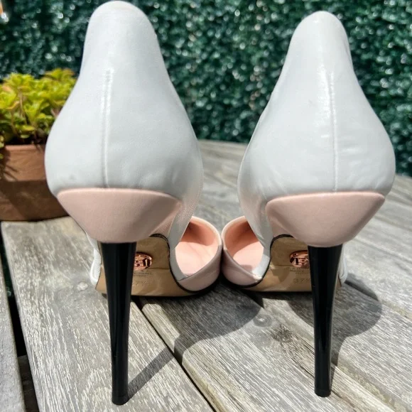 Women’s Pump Haany Bano Designer Luxury Italian Leather *FREE Kate Spade wallet - Picture 5 of 7